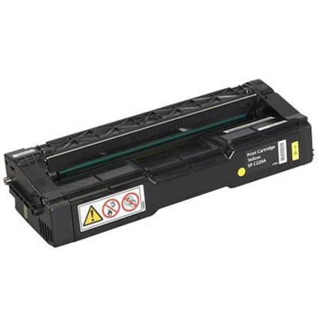 Ricoh Compatible Yellow Aftermarket Toner Cartridge SP C220 406044